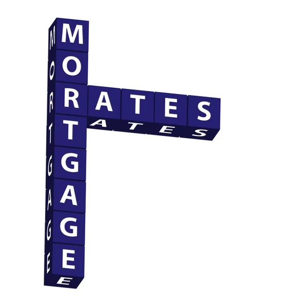 Mortgage Rates — Stock Photo, Image