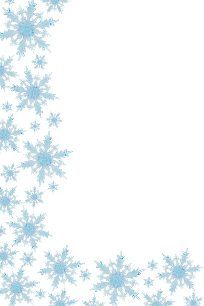 Snowflake Border — Stock Photo, Image