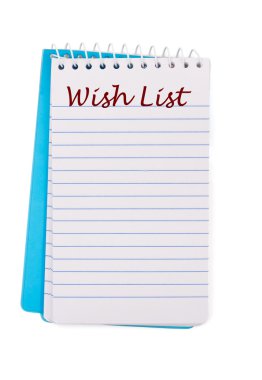 Christmas Wish List clipart