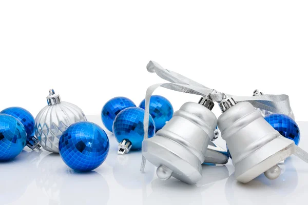 Bolas y Campanas de Navidad — Foto de Stock