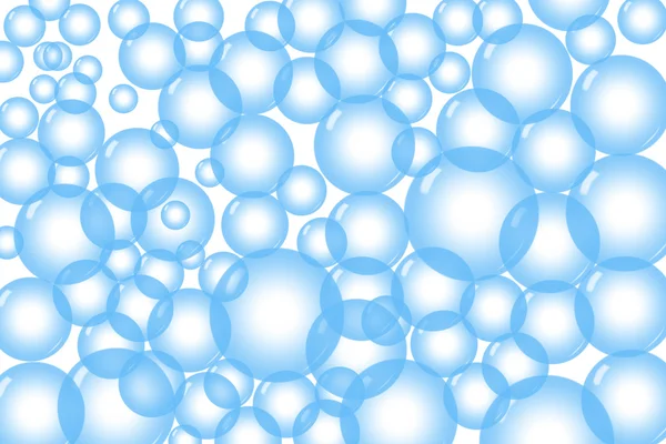 Blue Bubble Background