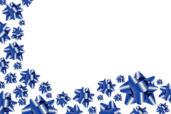 Голубая лента Бордер — стоковое фото