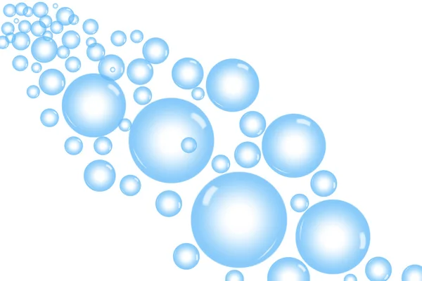 Blue Bubble Background — Stock Photo, Image