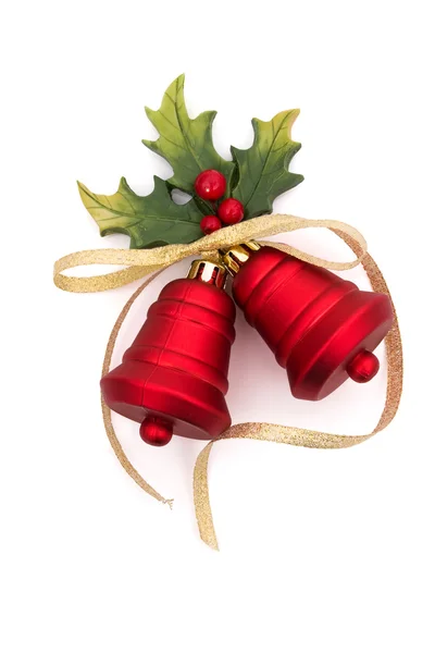 Rode kerst bells — Stockfoto