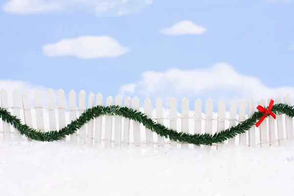 White Picket Fence — Stock Photo, Image