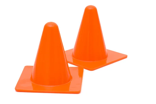 Two traffic cones — Stock Photo, Image