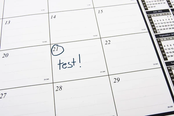 Test Day — Stock Photo, Image