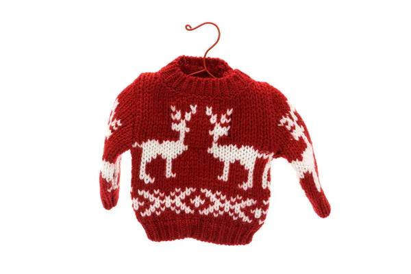 Симпатичный рождественский свитер — стоковое фото