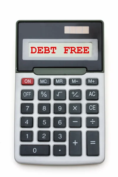 Libre de deudas — Foto de Stock