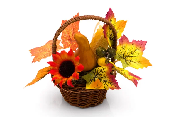 Aranžování květin na podzim — Stock fotografie