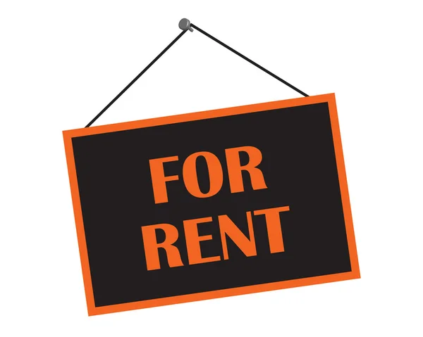 Classic For Rent Sign — Stock Photo, Image