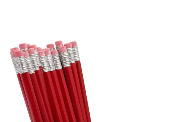 Lápis vermelhos — Fotografia de Stock