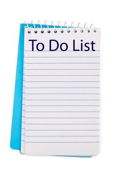 To Do List — Stock Photo, Image