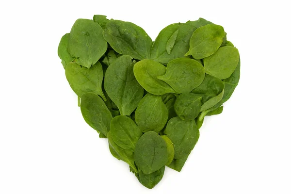 Heart Friendly Super Food Spinach — Stock Photo, Image