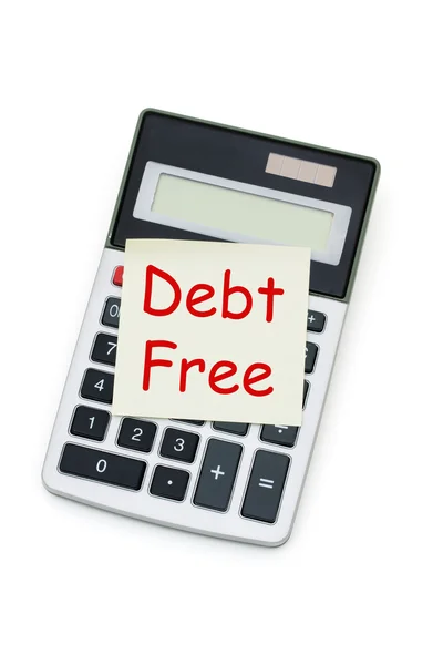 Debt Free — Stock Photo, Image