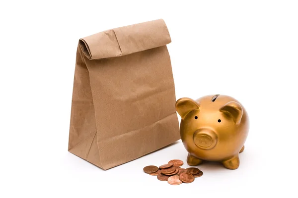 Saving Your Lunch Money — Stock Photo, Image