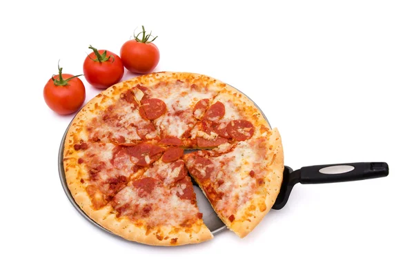 Lekkere pizza — Stockfoto