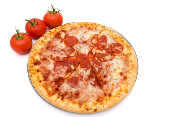 Pyszne pizze — Zdjęcie stockowe