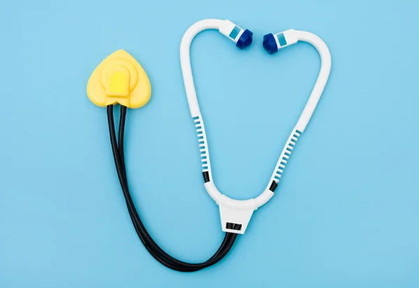 Oyuncak stetoskop — Stok fotoğraf