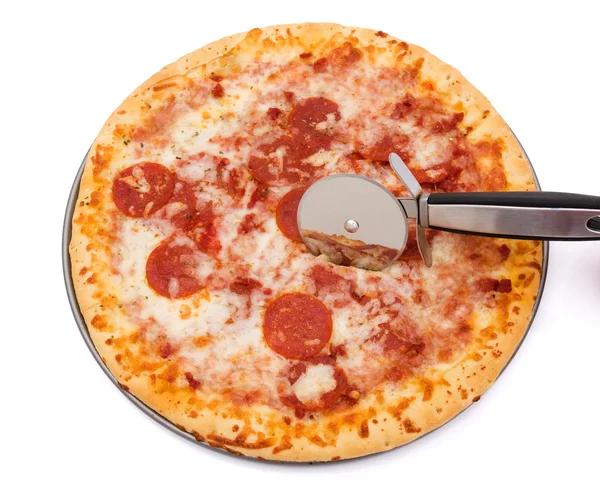 Вкусная пицца Стоковая Картинка