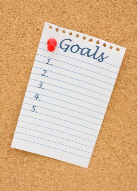 Making your goals clipart