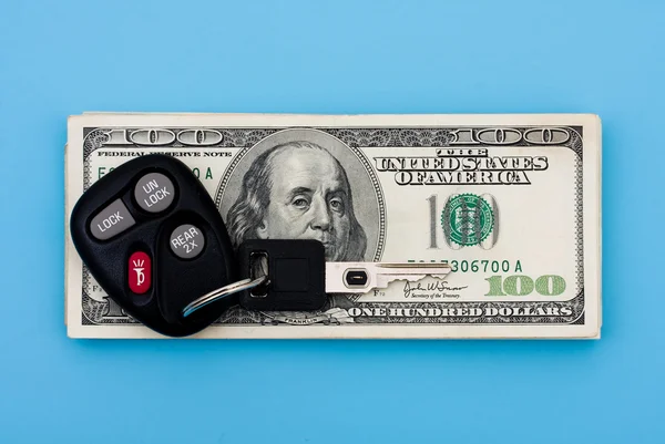 자동차 지불 — 스톡 사진