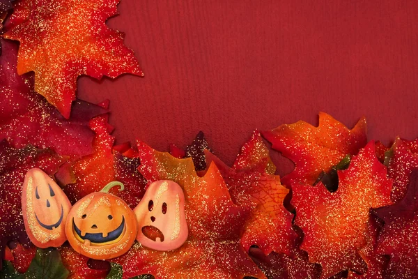 Halloween pádu hranice — Stock fotografie