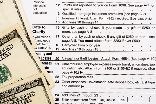 Tax Forms — Stock Photo, Image