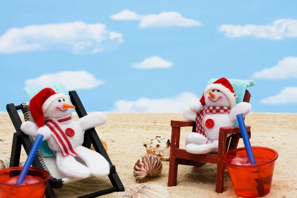 Rilassatevi durante le vostre vacanze invernali — Foto Stock