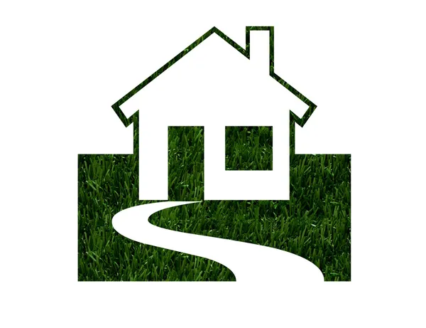 Miljövänliga green homes — 图库照片