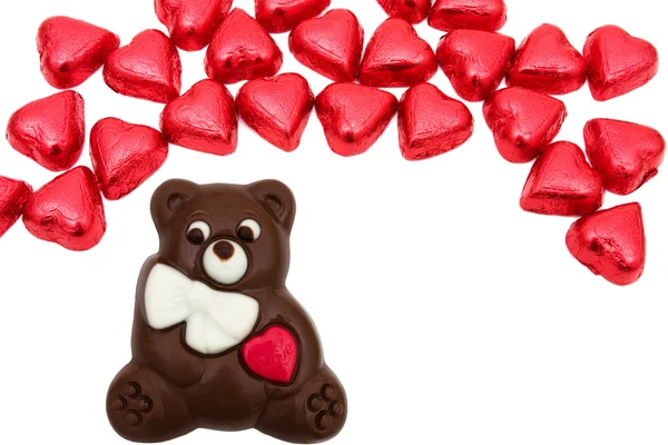 Urso de chocolate — Fotografia de Stock