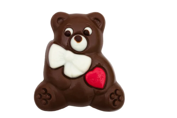チョコレートのクマ — ストック写真