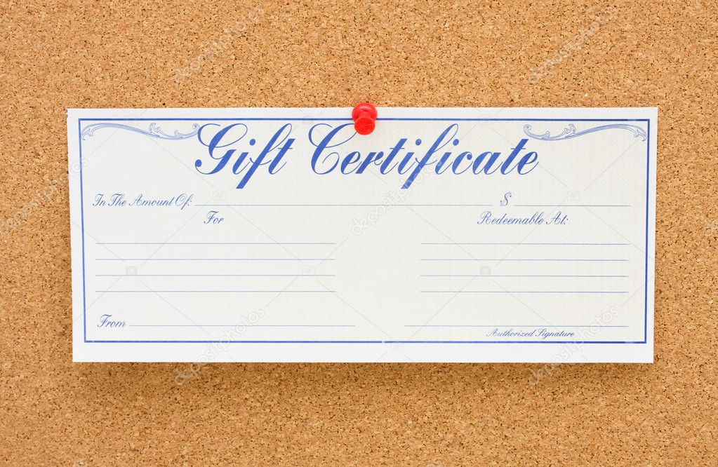 Give a Gift Certificate