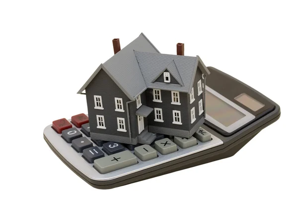 Calculadora de hipotecas —  Fotos de Stock