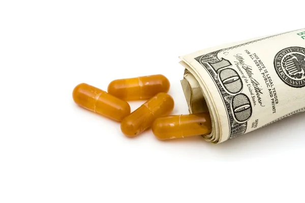 Gyógyszeres kezelés költségei — Stock Fotó