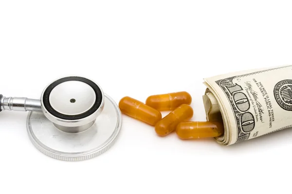 Gyógyszeres kezelés költségei — Stock Fotó