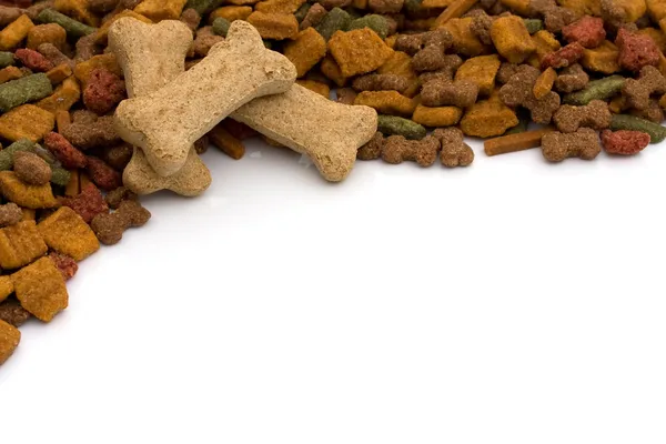 Hond voedsel achtergrond — Stockfoto