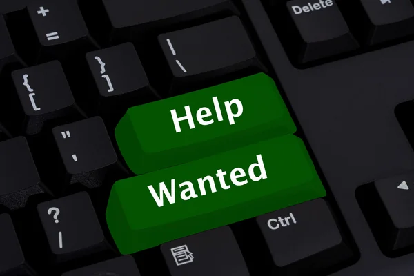 Help Wanted — Stock Photo, Image