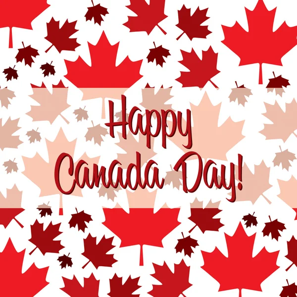 Happy Canada Day — Stock Vector