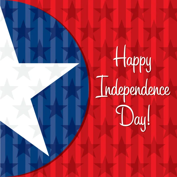 Glad självständighetsdag! — Stock vektor