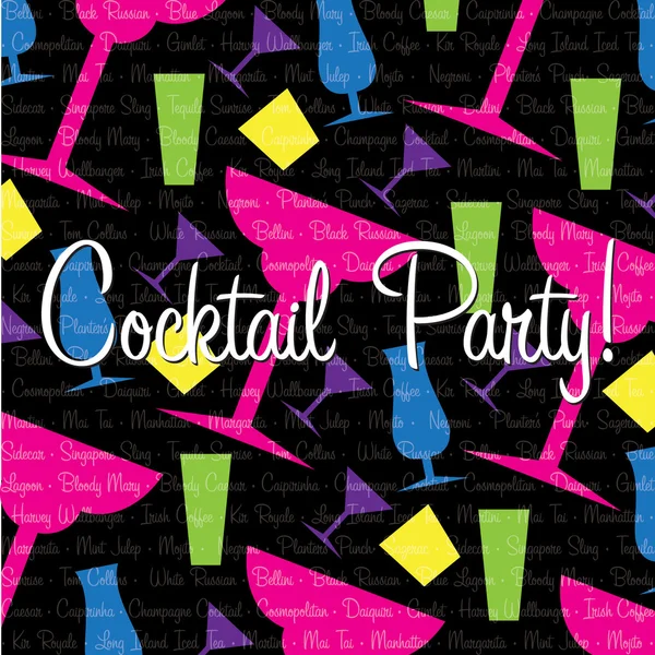 Cocktail ! — Image vectorielle