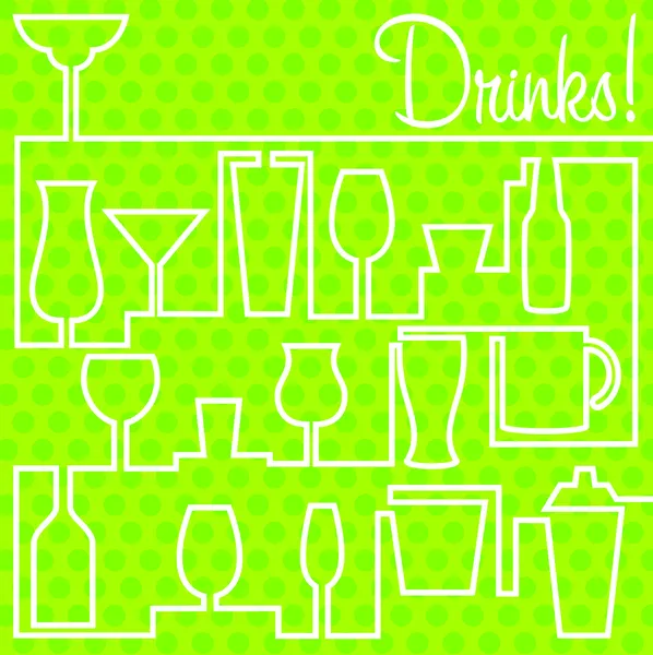 Cocktails! — Image vectorielle
