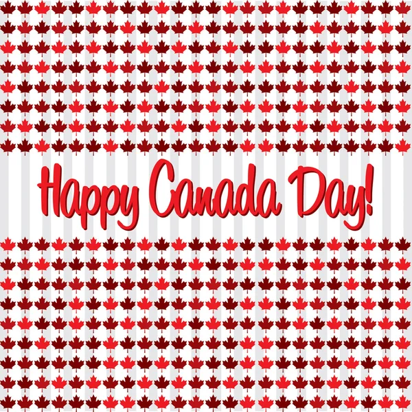 कॅनडा दिनाच्या शुभेच्छा ! — स्टॉक व्हेक्टर