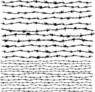 Barbed wire-1 clipart