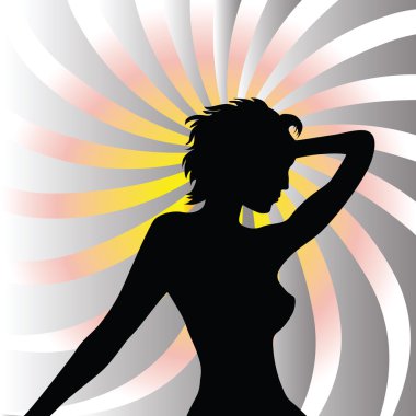 güzel kadın arka plan