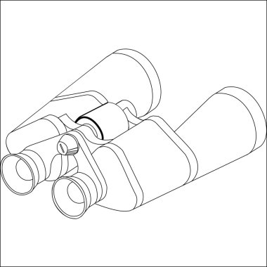 Binoculars line