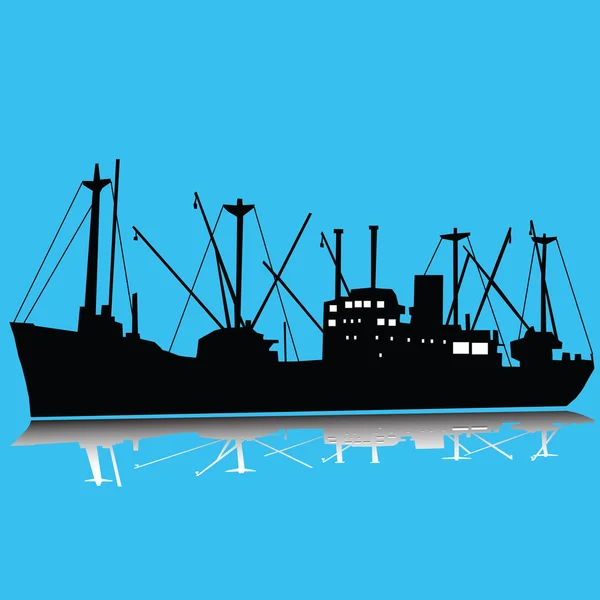Kargo gemisi — Stok fotoğraf