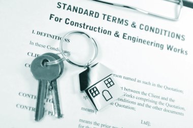 Construction terms clipart