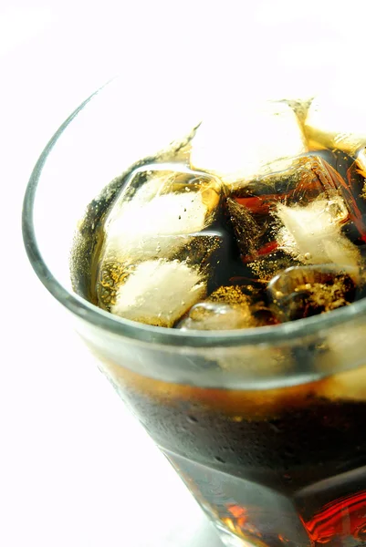Glass of coke — Stock Photo, Image