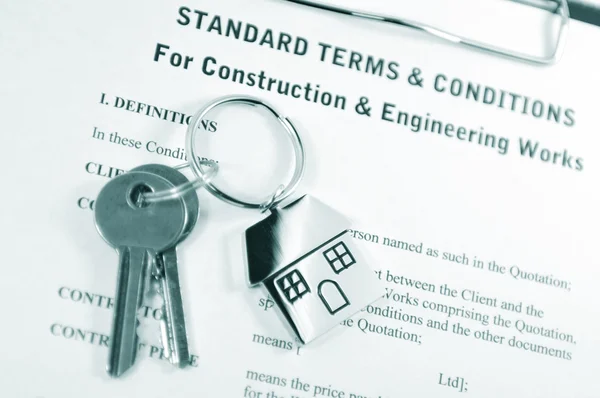 Construction terms — Stock Photo, Image